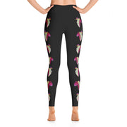 Funky Leaf Yoga Leggings - 57 Peaks